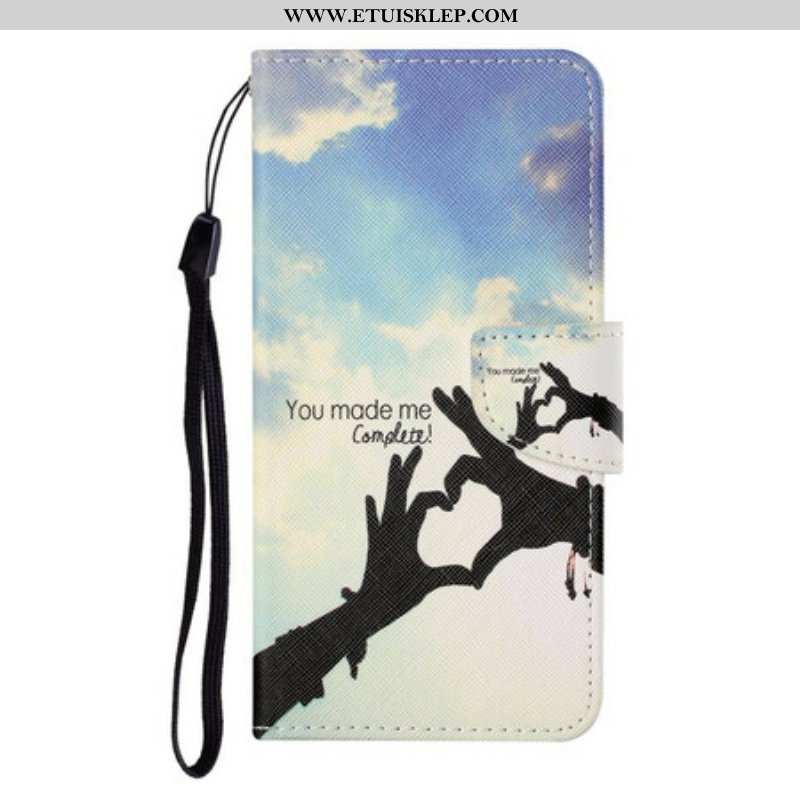 Etui Folio do Samsung Galaxy S21 FE W Komplecie Ze Smyczą